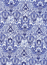 Load image into Gallery viewer, Double Fold Bias Tape 1/2&#39;&#39; Wide Liberty of London Tana Lawn Opera House Navy Blue 3 Yards
