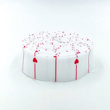 Load image into Gallery viewer, Quilt Binding All My Heart Stripe White Single Fold 1 1/4" Binding