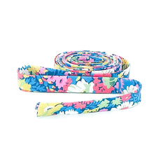 Load image into Gallery viewer, Double Fold Bias Tape 1/2'' Wide Liberty of London Tana Lawn Thorpe Navy 3 Yards Bias Binding