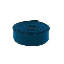 Load image into Gallery viewer, Bias Quilt Binding Linen Blend Navy Blue 1 1/4" Wide Single Fold