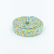 Load image into Gallery viewer, Double Fold Bias Tape Woodland Walk Forest Floor A Bias Binding Liberty Fabrics  1/2'' Bias Binding