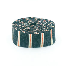 Load image into Gallery viewer, Quilt Binding Laboratory Striped Black Tim Holtz Free Spirit Fabrics Halloween