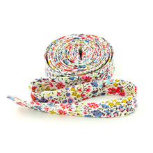 Load image into Gallery viewer, 1/2'' Double Fold Bias Tape Liberty of London Tana Lawn Phoebe (P) 3 Yards