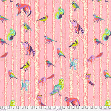 Load image into Gallery viewer, Tula Pink Full Moon Forest II Family Tree Honey Pink Fabric Half Yards 50th Tula Pink  Collection