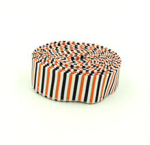 Load image into Gallery viewer, Quilt Binding Halloween 1/8'' Stripe Single Fold 1 1/4" Binding