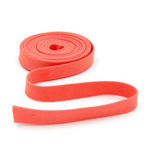 Load image into Gallery viewer, Double Fold Bias Tape 1/2'' Lipstick Coral Riley Blake Designs Bias Binding