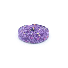 Load image into Gallery viewer, Double Fold Bias Tape 1/2'' Hexy Rainbow Starling Rainbow Tula Pink