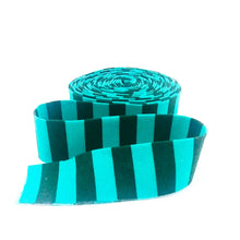 Load image into Gallery viewer, Quilt Binding Tula Pink Tent Stripe Fern Green 1/2'' Stripe