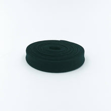 Load image into Gallery viewer, Double Fold Bias Tape Riley Black Solid Bias Binding