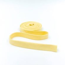 Load image into Gallery viewer, Double Fold Bias Tape 1/2'' Sunshine Yellow Solid Bias Binding