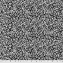 Load image into Gallery viewer, Game Day Pick-Up Sticks Black and White Half Yard