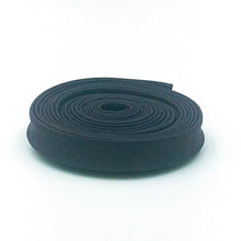 Load image into Gallery viewer, Double Fold Bias Tape 1/2'' Linen Blend Dark Gray Bias Binding