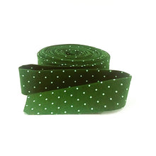 Load image into Gallery viewer, Quilt Binding Tula Pink True Colors Tiny Dot Lilypad Green