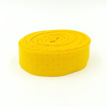 Load image into Gallery viewer, Quilt Binding Tula Pink True Colors Tiny Dot Flare Yellow