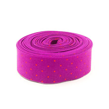 Load image into Gallery viewer, Quilt Binding Tula Pink True Colors Tiny Dot Thistle Purple/Orange