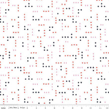 Load image into Gallery viewer, Down The Rabbit Hole Card Suits White Half Yard