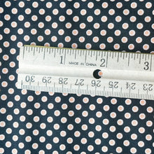 Load image into Gallery viewer, Quilt Binding Fright Night Polka Dot Orange Black 1 1/4" Single Fold Binding Halloween