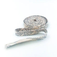 Load image into Gallery viewer, Double Fold 1/2'' Bias Tape Foundations Dictionary Neutral Bias Binding Text Print Fabric Tim Holtz
