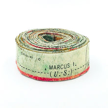 Load image into Gallery viewer, Quilt Binding Foundations Expedition Multi Tim Holtz Free Spirit Fabrics Map Travel Print