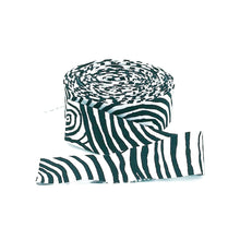 Load image into Gallery viewer, Quilt Binding Onion Rings Black & White 1 1/4" Single Fold Binding Kaffe Fassett