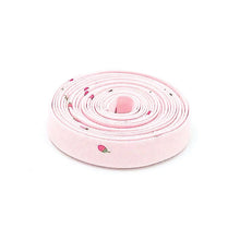 Load image into Gallery viewer, Double Fold Bias Tape 1/2'' To Grandmothers House Strawberries Pink Bias Binding