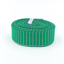 Load image into Gallery viewer, Quilt Binding Tula Pink True Colors Pink Tiny Stripe Fern Green