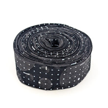 Load image into Gallery viewer, Quilt Binding 1 1/4" Single Fold Black and White Musical Poco Black Katie Pasquini Masopust