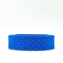 Load image into Gallery viewer, Quilt Binding Tula Pink True Colors Tiny Dot Sky Blue Single Fold 1 1/4" Wide
