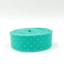 Load image into Gallery viewer, Quilt Binding Tula Pink True Colors Tiny Dot Peacock Green