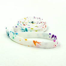 Load image into Gallery viewer, Double Fold Bias Tape 1/2'' Fairy Dust White True Colors Bias Binding