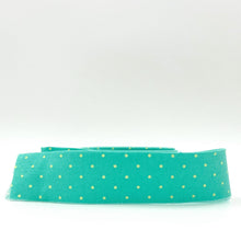 Load image into Gallery viewer, Quilt Binding Tula Pink True Colors Tiny Dot Peacock Green