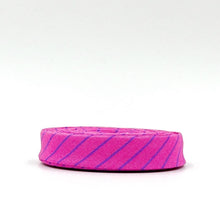 Load image into Gallery viewer, Double Fold Bias Tape 1/2'' True Colors Tiny Stripes Mystic Purple Tula Pink Bias Binding