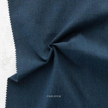 Load image into Gallery viewer, Double Fold Bias Tape 1/2'' Chambray Nocturne in Cosmos Navy Blue Bias Binding