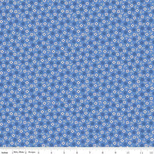 Load image into Gallery viewer, Yacht Club Anchors Blue Fabric Half Yards