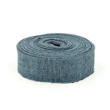 Load image into Gallery viewer, Quilt Binding Cotton/ Bamboo Rayon Chambray Nocturn Luna Light Blue Fableism Soft Quilt Binding