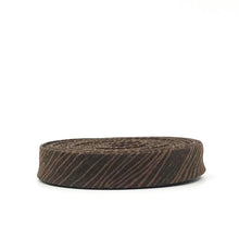 Load image into Gallery viewer, 1/2'' Double Fold Bias Tape Pine Grove Woodgrain Brown Bias Binding