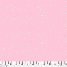 Load image into Gallery viewer, Tula Pink Space Sprinkles Piglet Pink / Mint Green Fabric Half Yards