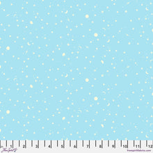 Load image into Gallery viewer, Tula Pink Space Sprinkles Waterfall Blue / Cream Half Yard Fabric By The Yard