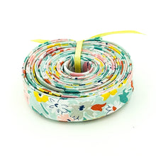 Load image into Gallery viewer, Double Fold Bias Tape 1/2'' Wide Liberty of London Tana Lawn California Mint Green 3 Yards Bias Binding