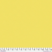 Load image into Gallery viewer, Tula Pink On The Grid Highlighter Yellow Fabric Half Yards True Colors 2025
