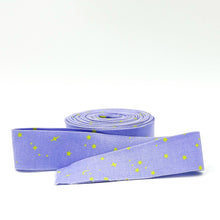 Load image into Gallery viewer, Quilt Binding Tula Pink True Colors Space Dream Lavender 1 1/4" Single Fold Quilt Binding