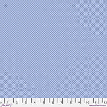 Load image into Gallery viewer, Tula Pink On The Grid Shoreline Periwinkle Blue Fabric Half Yards True Colors 2025