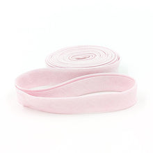 Load image into Gallery viewer, Double Fold Bias Tape 1/2'' Chambray Pink Bias Binding