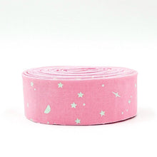 Load image into Gallery viewer, Quilt Binding Tula Pink True Colors Space Piglet Pink 1 1/4" Single Fold Quilt Binding
