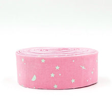 Load image into Gallery viewer, Quilt Binding Tula Pink True Colors Space Piglet Pink 1 1/4" Single Fold Quilt Binding