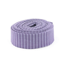 Load image into Gallery viewer, Quilt Binding Purple Tone On Tone 1/8'' Stripe 1 1/4" Single Fold Binding