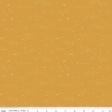Load image into Gallery viewer, Essence Starlight Golden Yellow Half Yard Fabric Riley Blake Designs