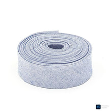 Load image into Gallery viewer, Bias Quilt Binding Chambray Light Blue 1 1/4" Single Fold