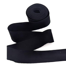 Load image into Gallery viewer, Bias Quilt Binding Pitch Black 1 1/4" Single Fold