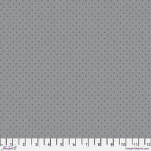 Load image into Gallery viewer, Tula Pink Tiny Dots Shadow Gray Fabric Half Yards